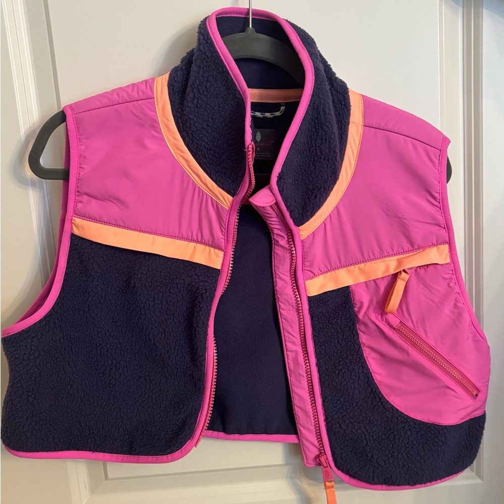 FP Movement by Free People Pink and Orange Vest